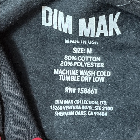 Fav Boyz DIM MAK A.C.E Blk HOODIE Steve Aoki Hiroquest Genesis Tour A.C.E OKI M - Picture 10 of 12